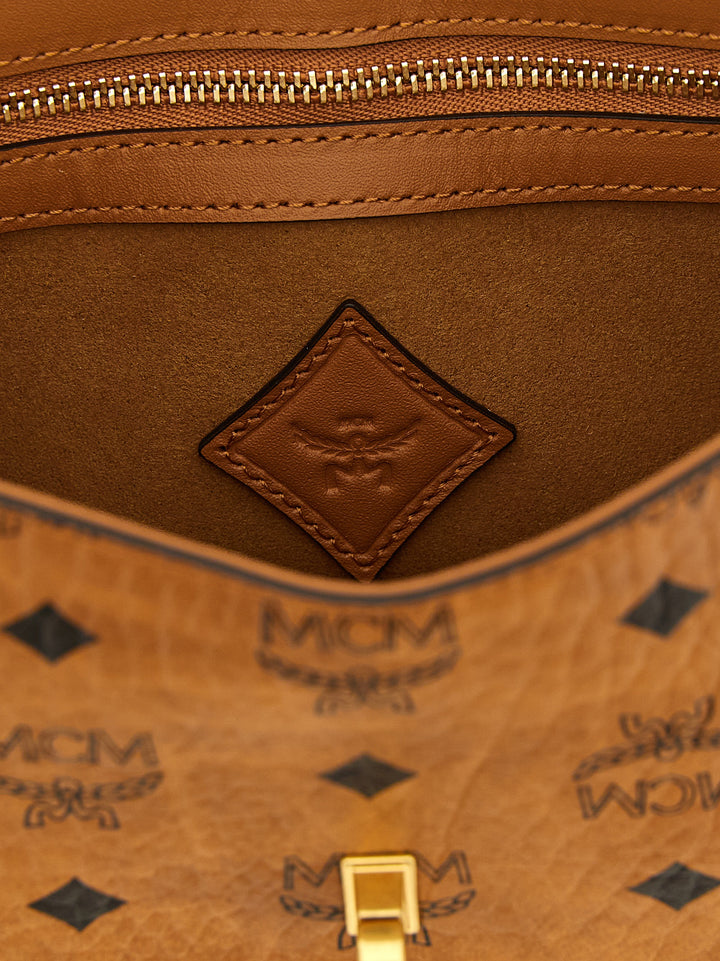 Mcm Tracy Borse a Spalla e Tracolla - Marrone | 1f6fe43a13336cfade03e7942fd94277dbfc0878