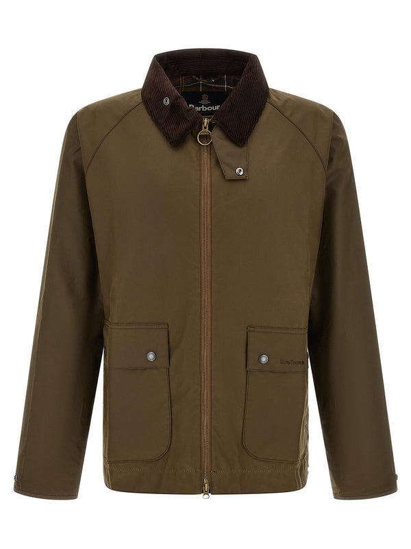 Short Bedale Puffer Jackets Marrone