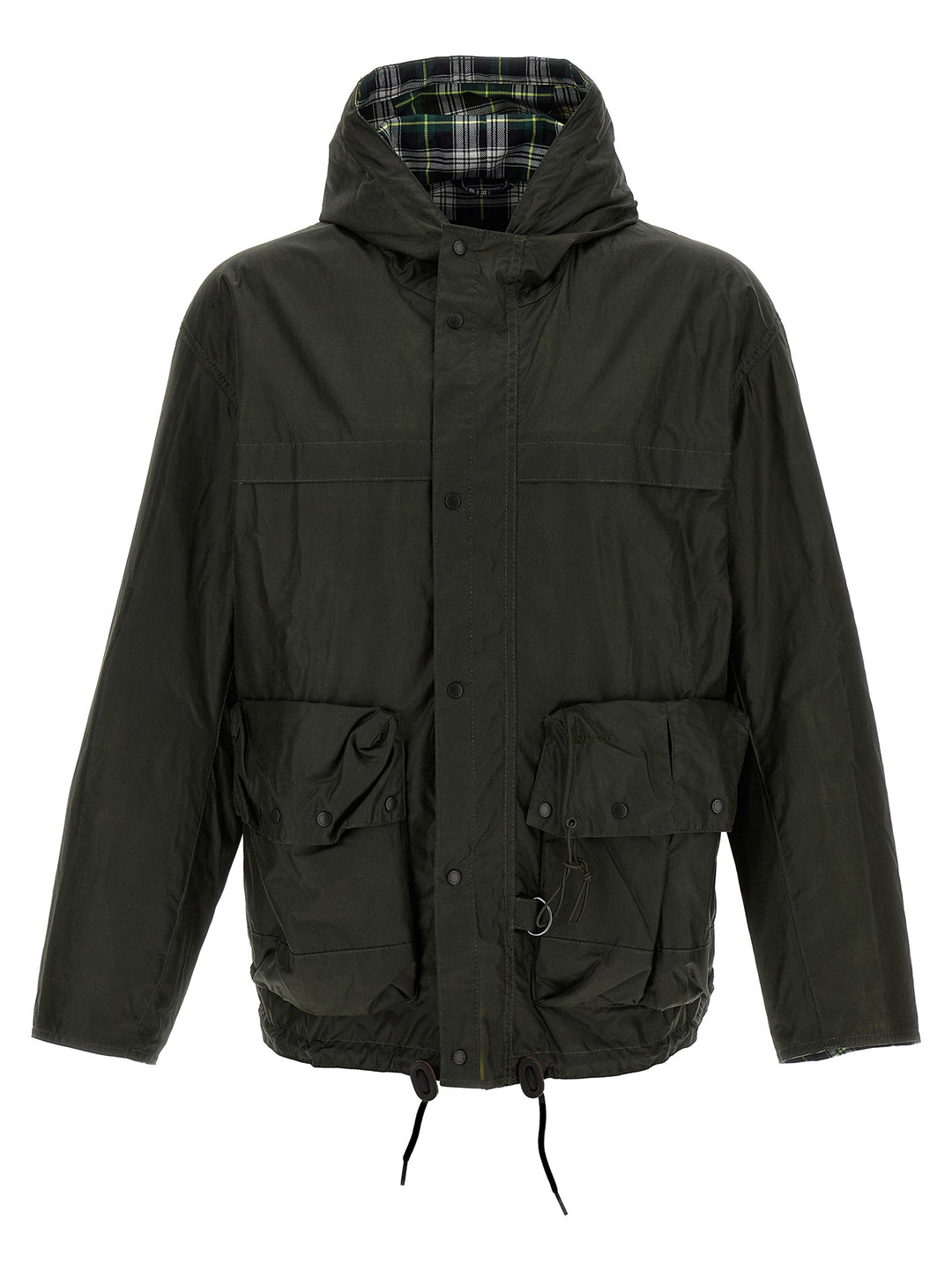 Barbour Modified Durham Short Puffer Jackets - Verde | accb3e3d06fa21458e72b211022fda522f16573e