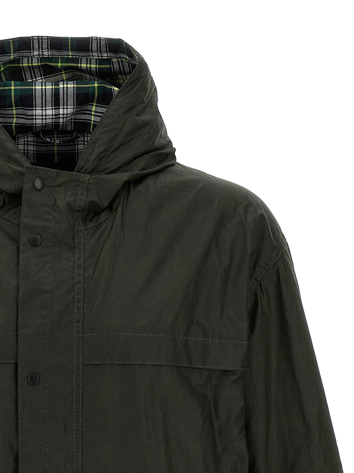 Barbour Modified Durham Short Puffer Jackets - Verde | 5e2d30d3b8465bd7d673206ca442868951a3bf65
