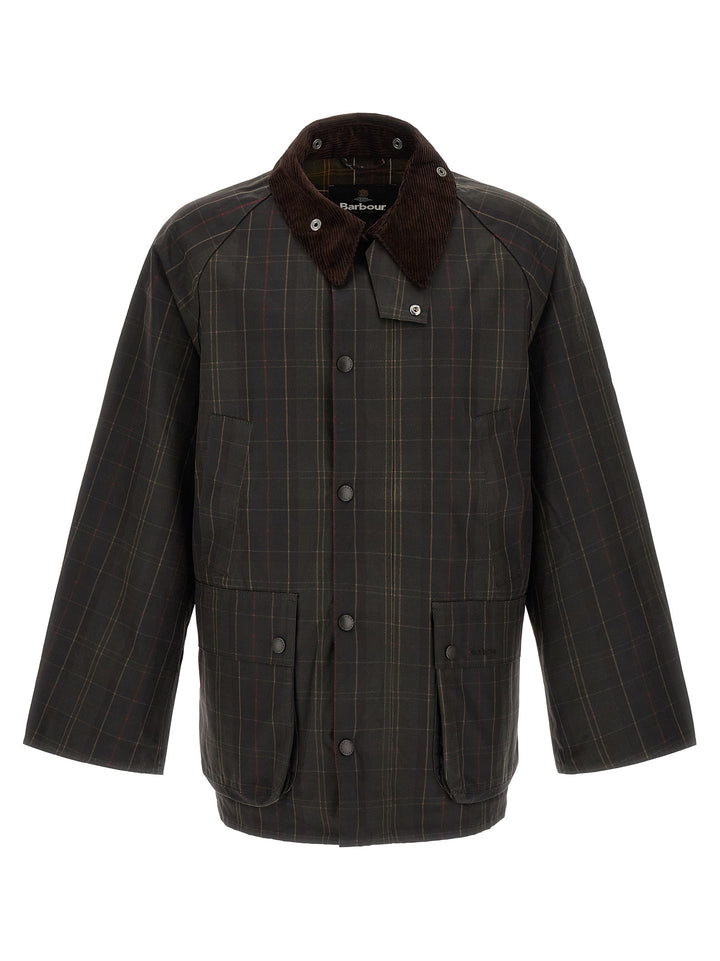 Barbour Tartan Os Bedale Puffer Jackets - Verde | ca16a209d169a732deafffd9a4e1467bb80e2e99