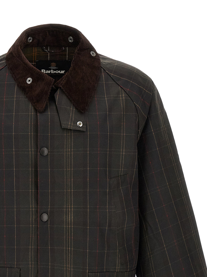 Barbour Tartan Os Bedale Puffer Jackets - Verde | ec0feb5bb31f8a6966a4e86a0f698f2111668d8d