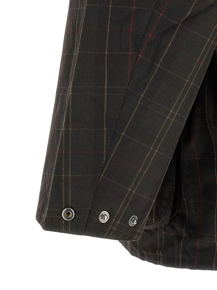 Barbour Tartan Os Bedale Puffer Jackets - Verde | 69a54ddd3d572fc47b6f7b8de5730e76d8fb4ca2