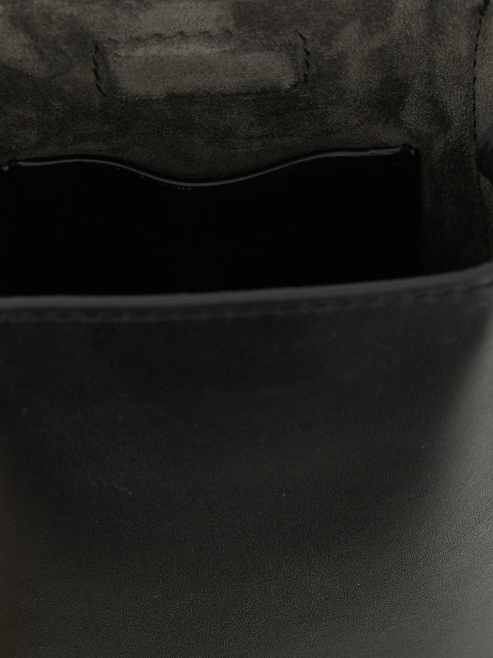 Brunello Cucinelli Cell Phone Holder With Shoulder Strap Casa e Lifestyle - Nero | 2a4e4a3aa278fc8acd9d05f68783084af3b3493e