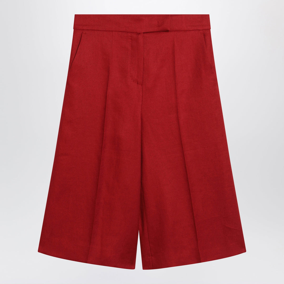 Max Mara Shorts - Rosso | 1185f324497b3731a36fe2e88f9c13d468a956e3