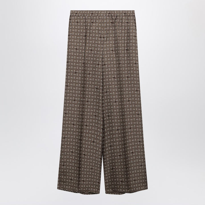 Max Mara Pantaloni - Marrone | 2f6675fe2be8e04acf11b3a55af11802bcfe8ed5