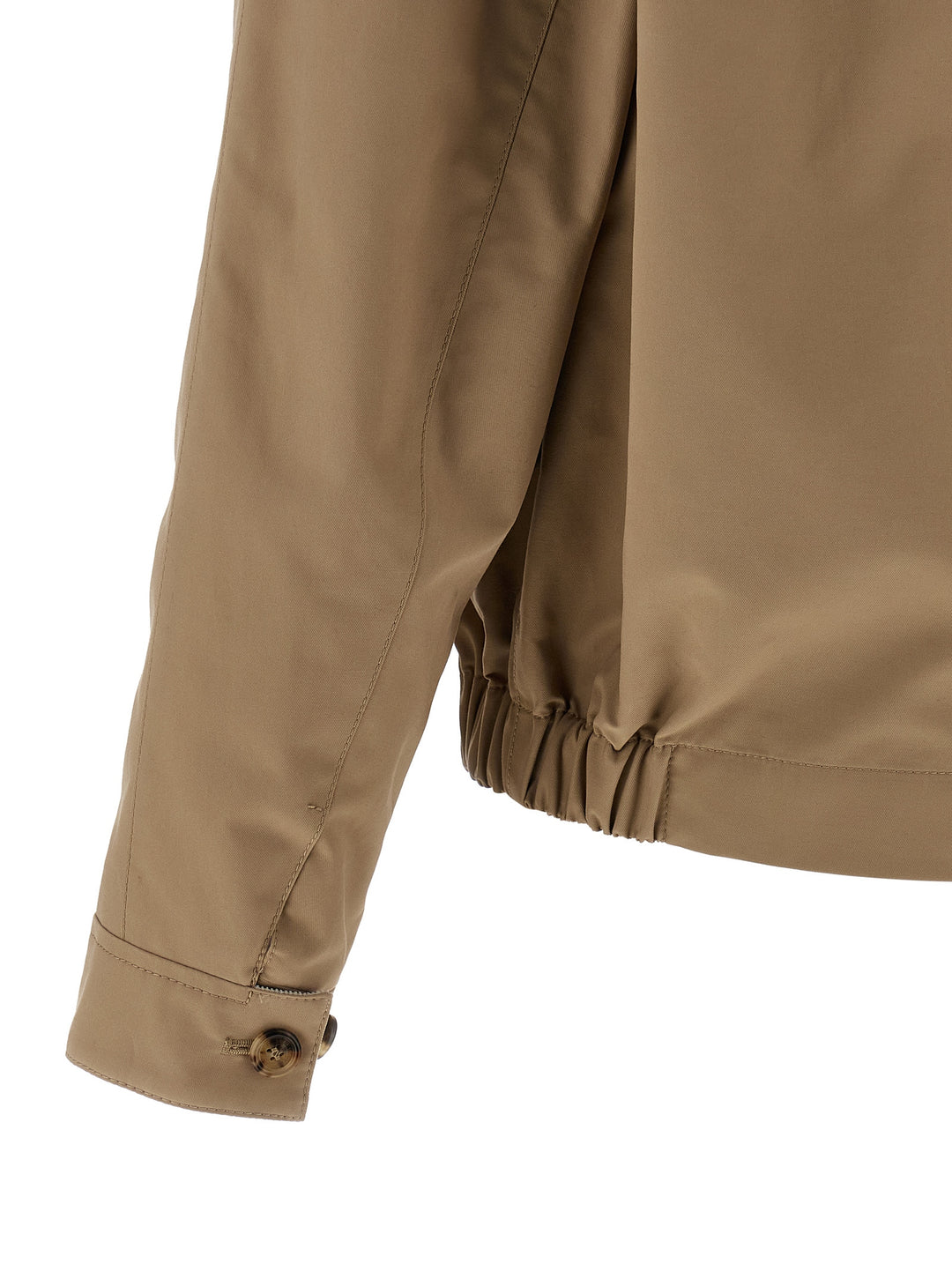 Brunello Cucinelli Techno Cotton Jacket Puffer Jackets - Beige | a3d66ae717b54a7612391979cd6d011169dacdda