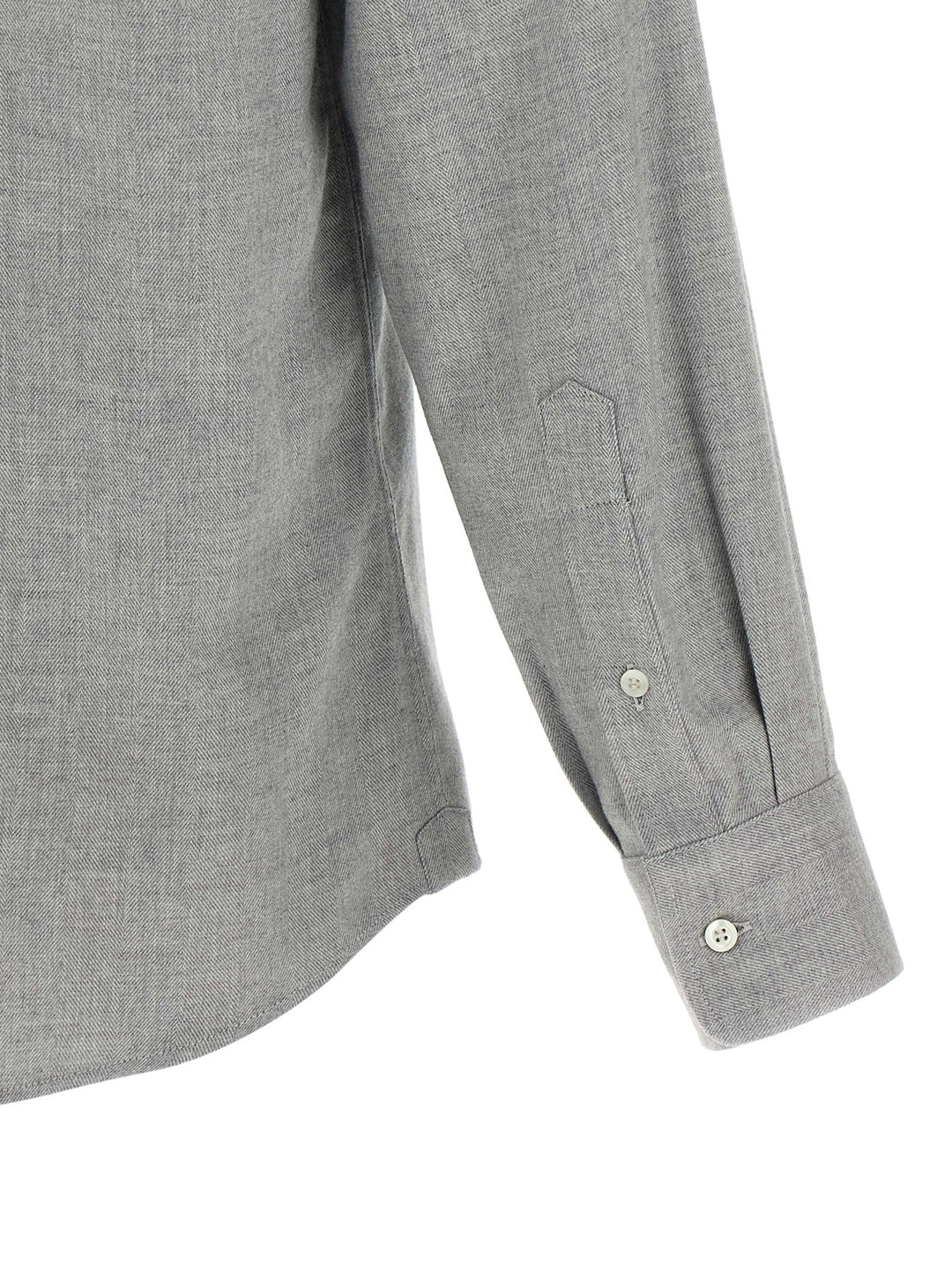 Brunello Cucinelli Cotton Shirt Camicie - Grigio | db86caefa67d2e3b43d915ae41c8725dade1252c