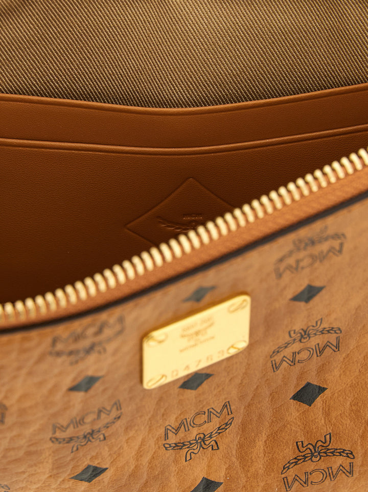 Mcm Aren Clutch - Marrone | 5402bd523984e19228ca23c8dbd0e21e7d5b1b23