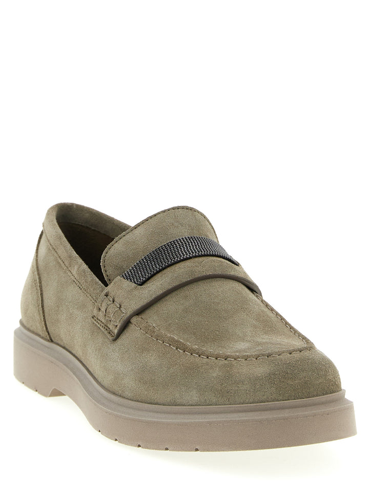 Brunello Cucinelli Monile Mocassini - Beige | 3be20f0aec003708f3094c9542299c114c328313
