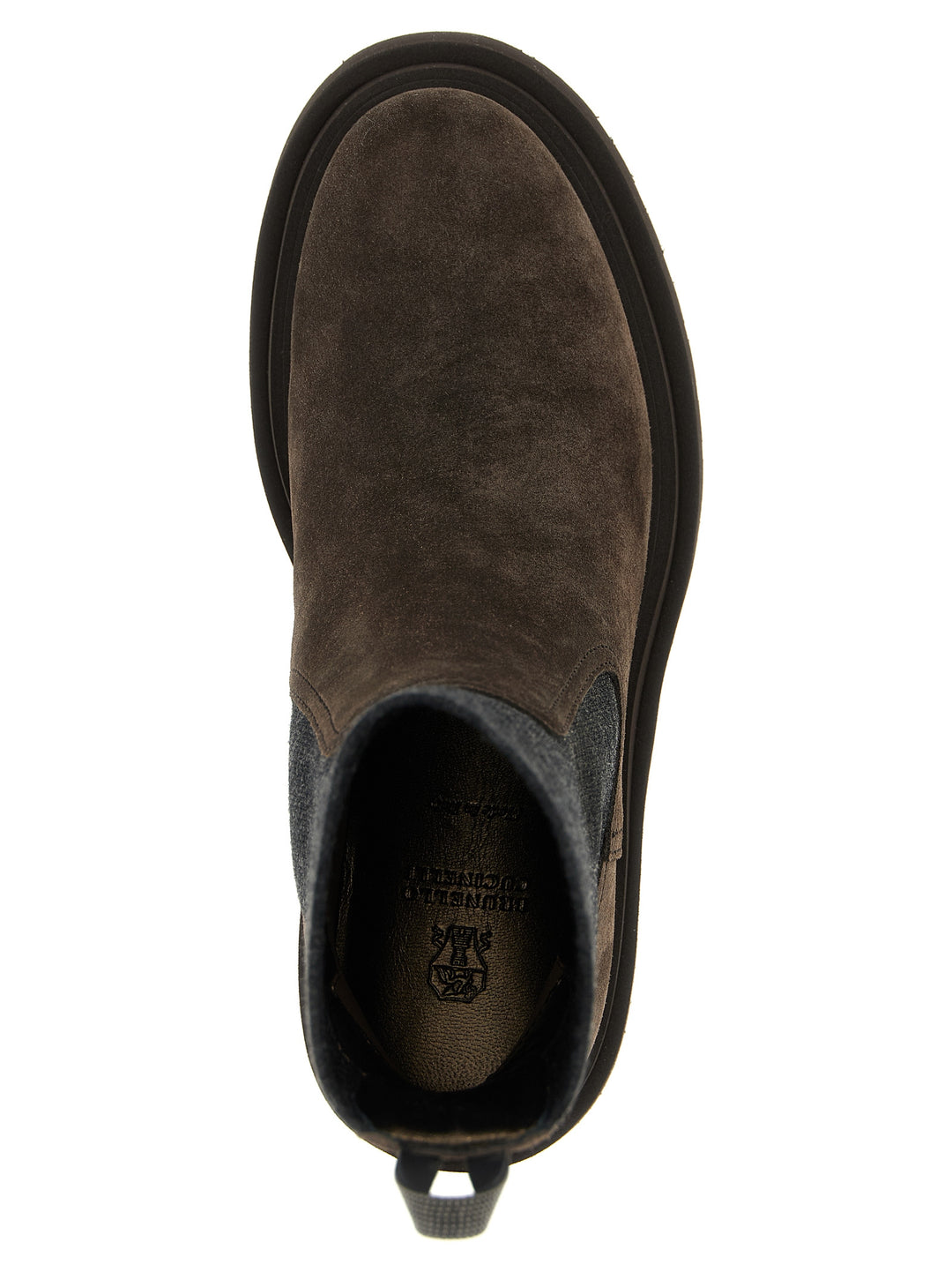 Brunello Cucinelli Monile Ankle Boots Stivali e Stivaletti - Marrone | 136d8f799a3bbdaf4668471004604118fe8afe16