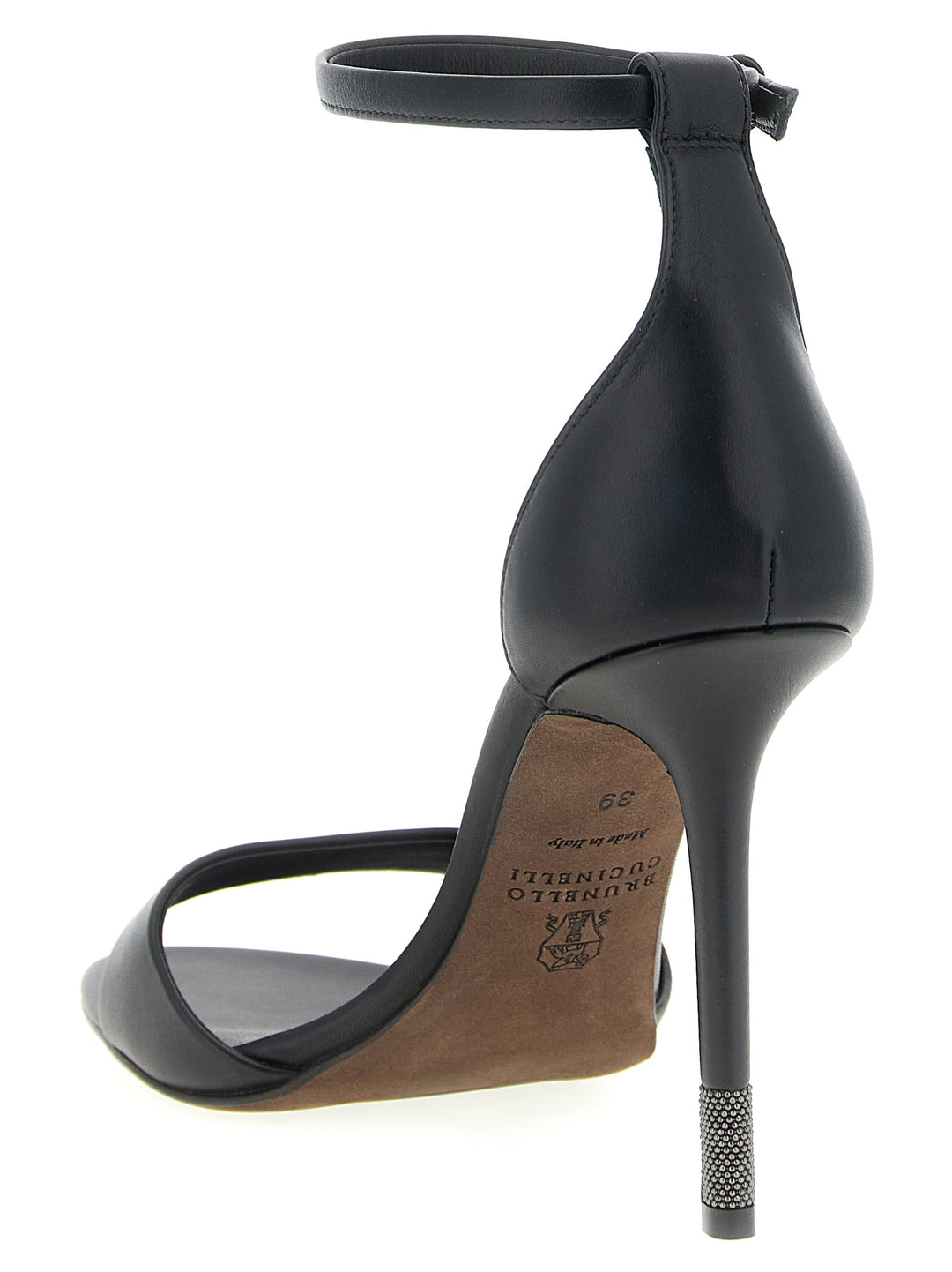 Brunello Cucinelli Monile Sandali - Nero | 2a9d94777432d5abe1291a28fcc66915c4094e28