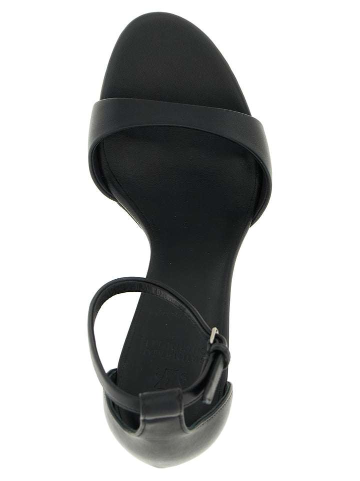 Brunello Cucinelli Monile Sandali - Nero | e2b2a0f7b874b66119ee9dc54a970afb176f69de