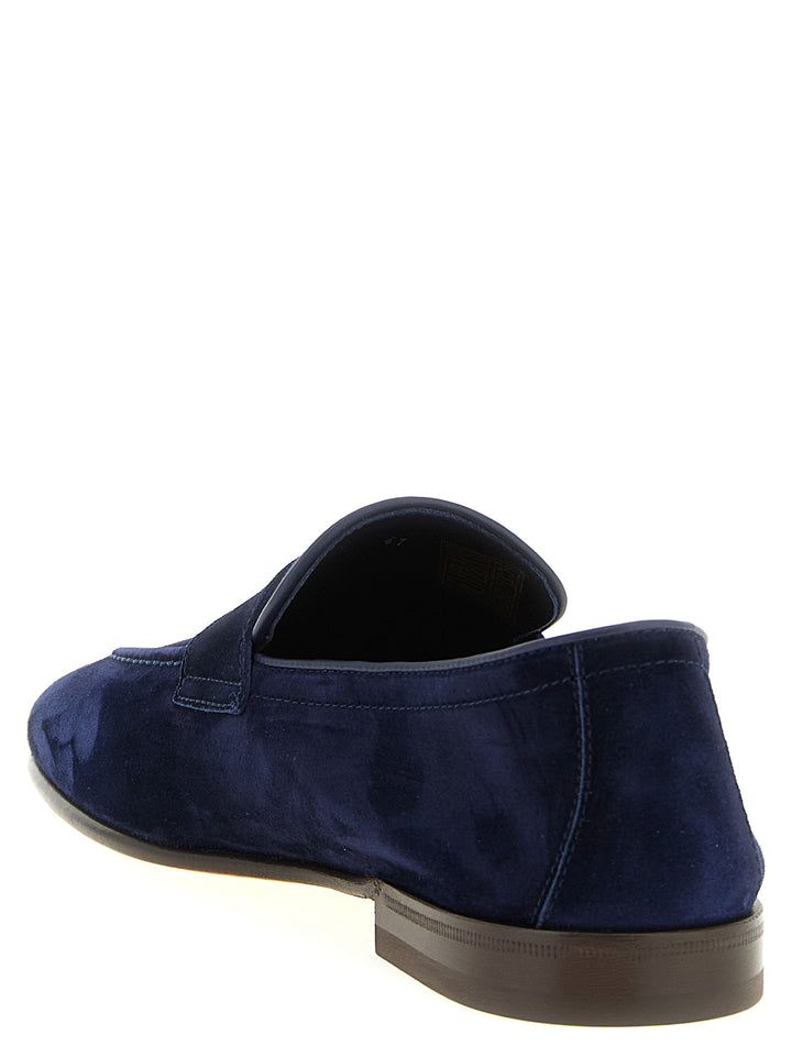 Brunello Cucinelli Penny Loafer Mocassini - Blu | 9f1cae32456f6a8613e4af8218dfdf62b06da25b