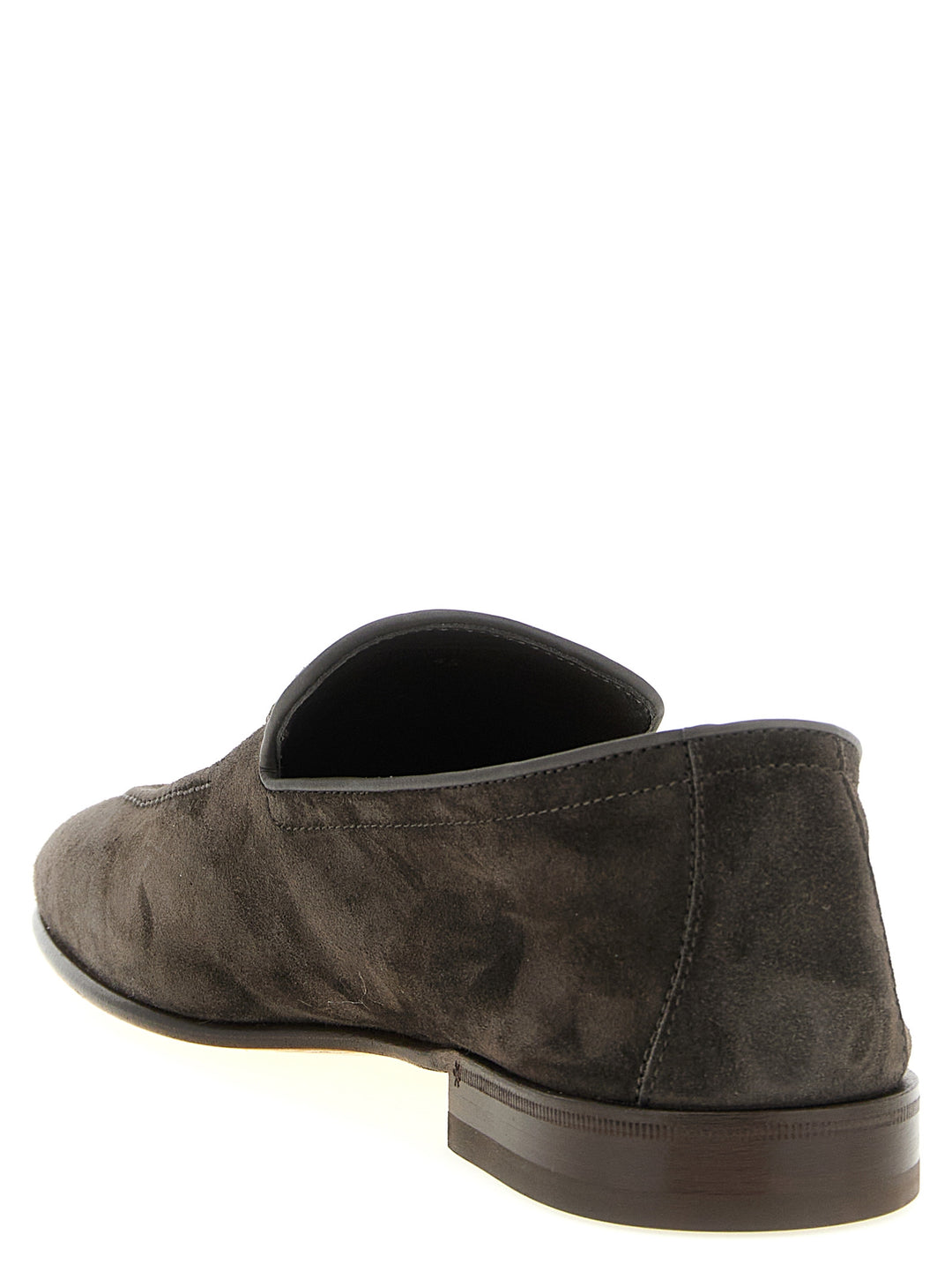 Brunello Cucinelli Penny Loafer Mocassini - Grigio | 961403fbd27adc54097e5777523e9d0c149d4740