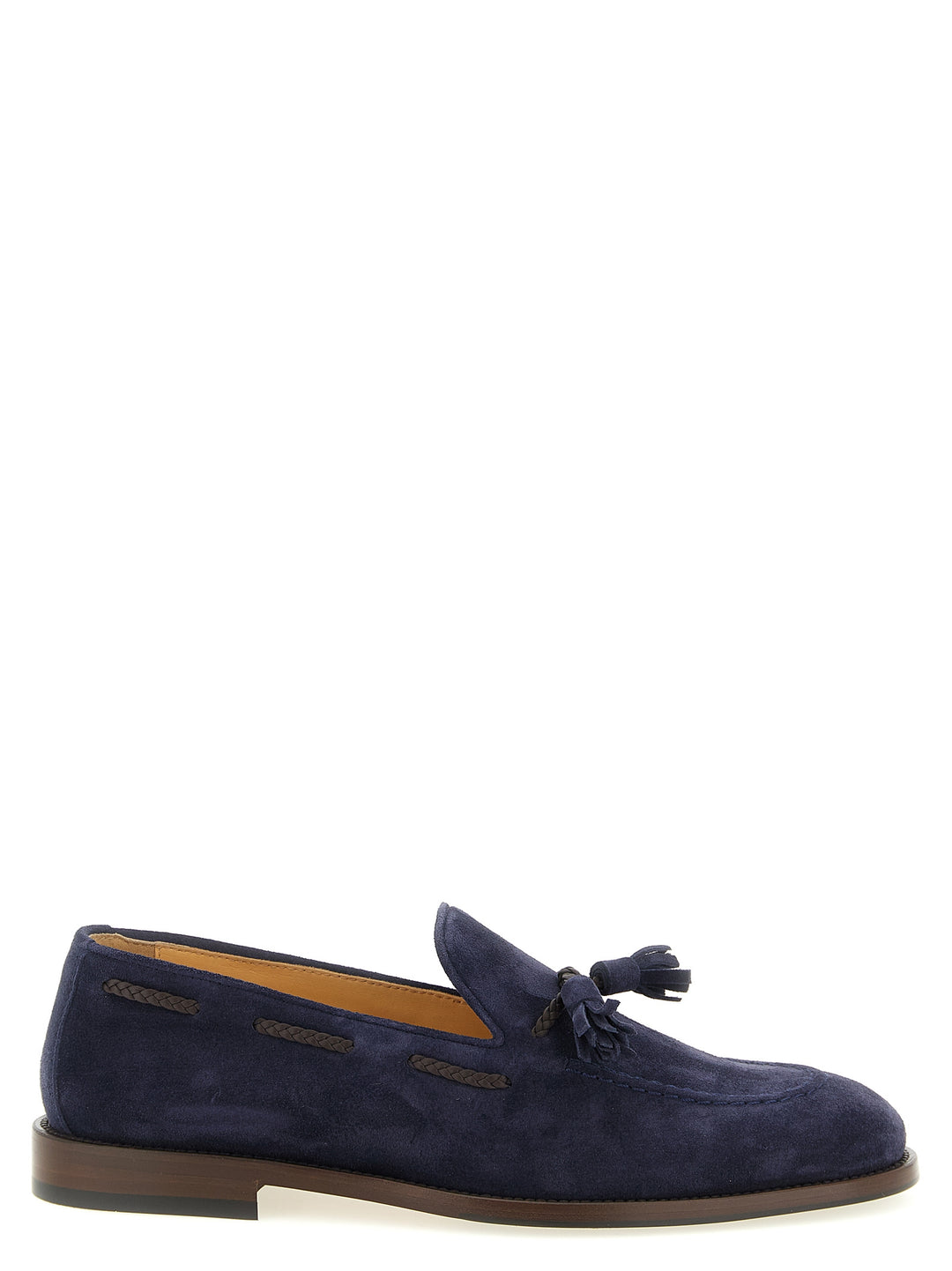 Brunello Cucinelli Nappi Moccasins Mocassini - Blu | 28b01fcf19e0ba0d05a13639797c303652873e1d
