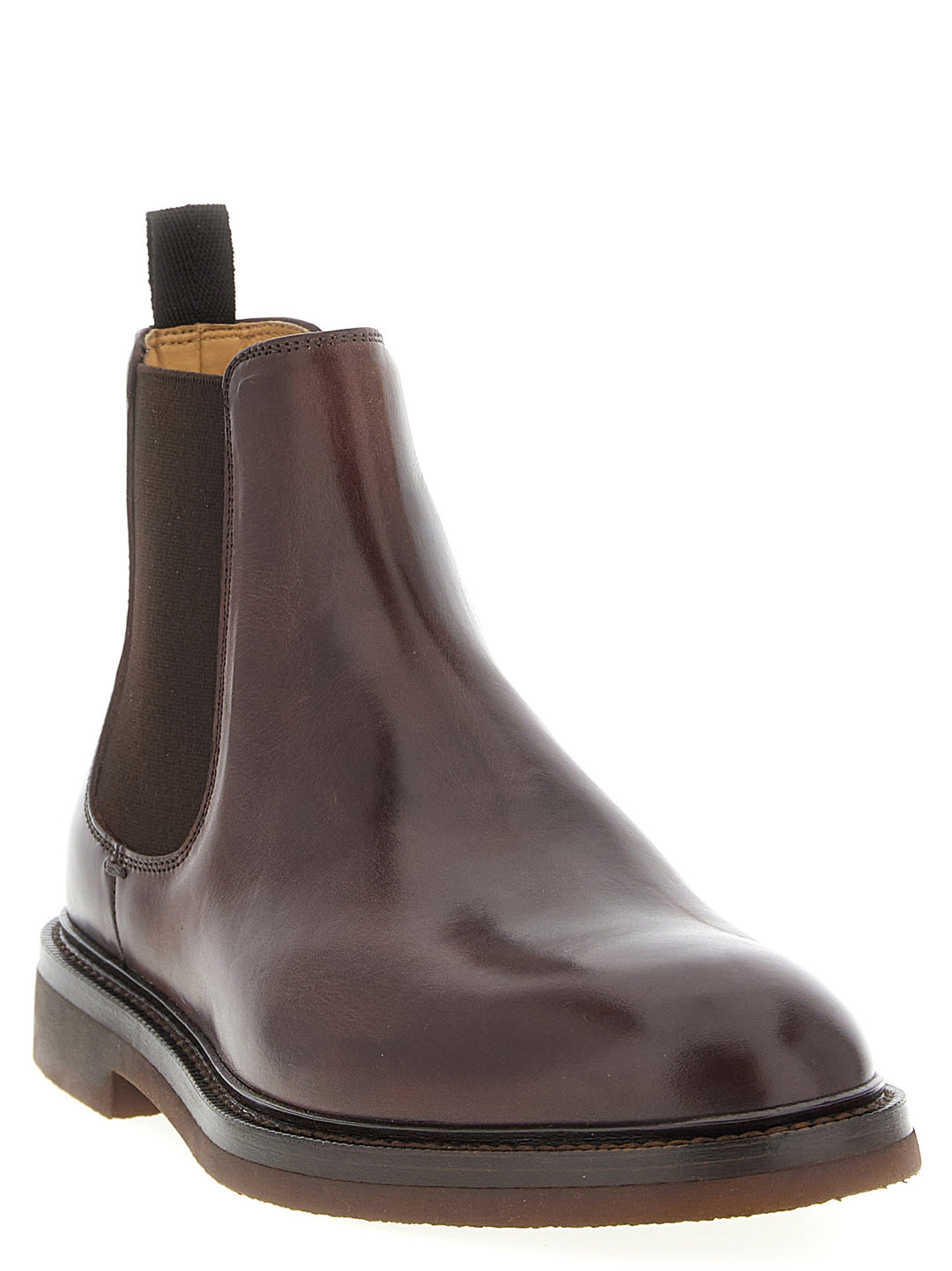 Brunello Cucinelli Chelsea Ankle Boots Stivali e Stivaletti - Marrone | 7a2e08f6df3457f30df075659723c75769a2197f