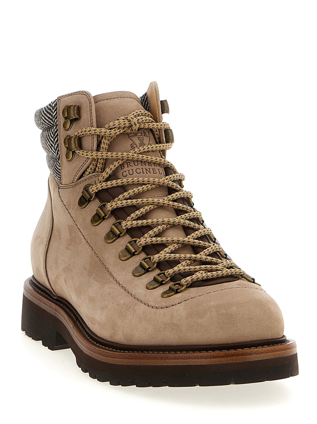 Brunello Cucinelli Mountain Boot Stivali e Stivaletti - Beige | 75443e52c7d784ca582d2e35e590e882b279a4b7