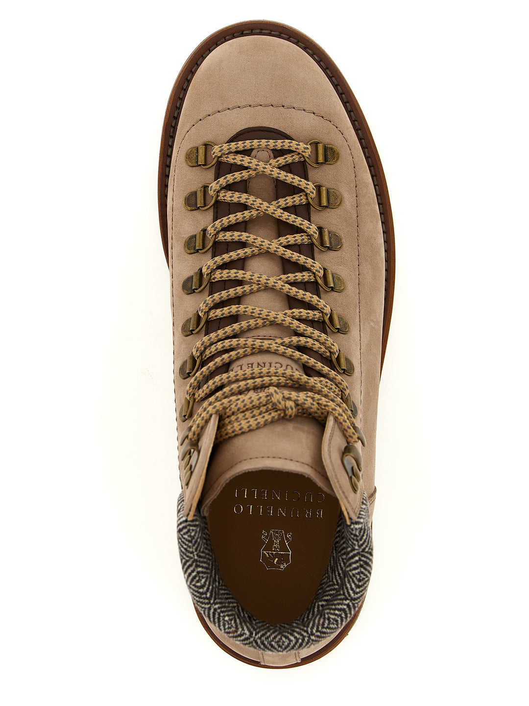 Brunello Cucinelli Mountain Boot Stivali e Stivaletti - Beige | e8a12b63aacd0950b6e5ede9f046a0654869b1a3