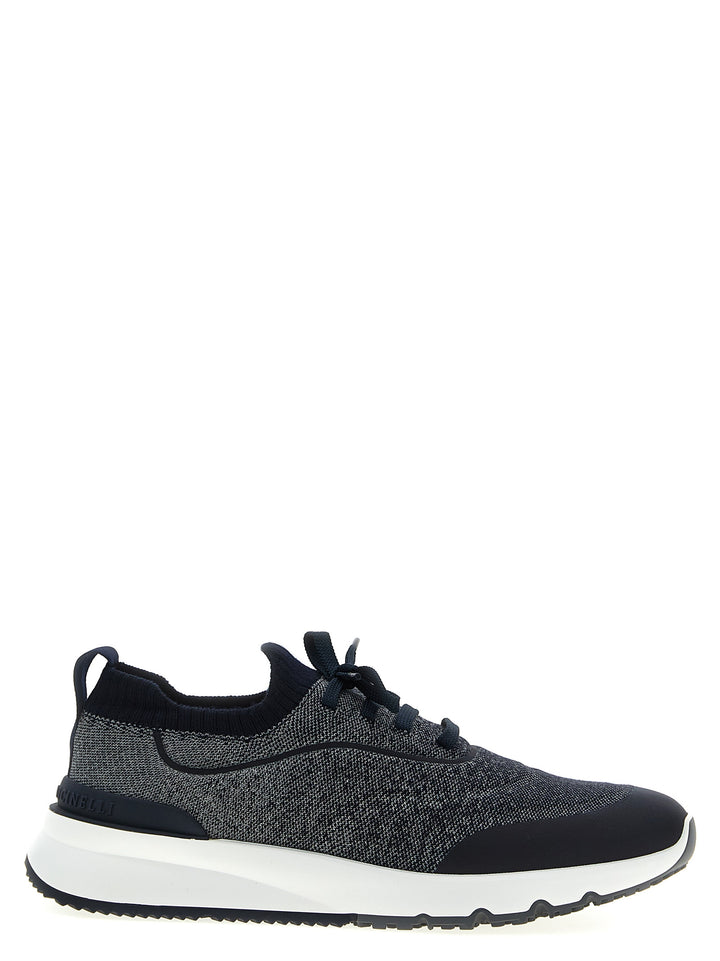 Brunello Cucinelli Runners Sneakers - Blu | d503c26f19be5208b4c221cf37a630aa0d2e984e