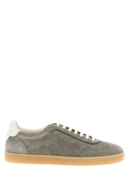 Suede Sneakers Grigio