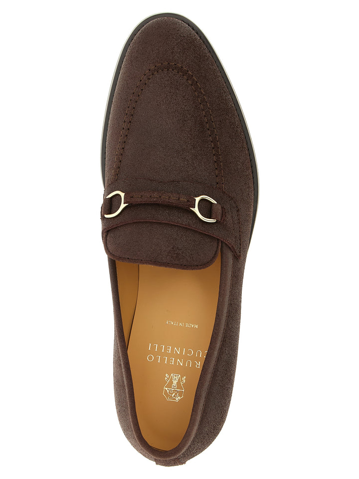 Brunello Cucinelli Penny Loafer Mocassini - Marrone | 65bf1f507ef015afafccbe4f93383bb13398dec0