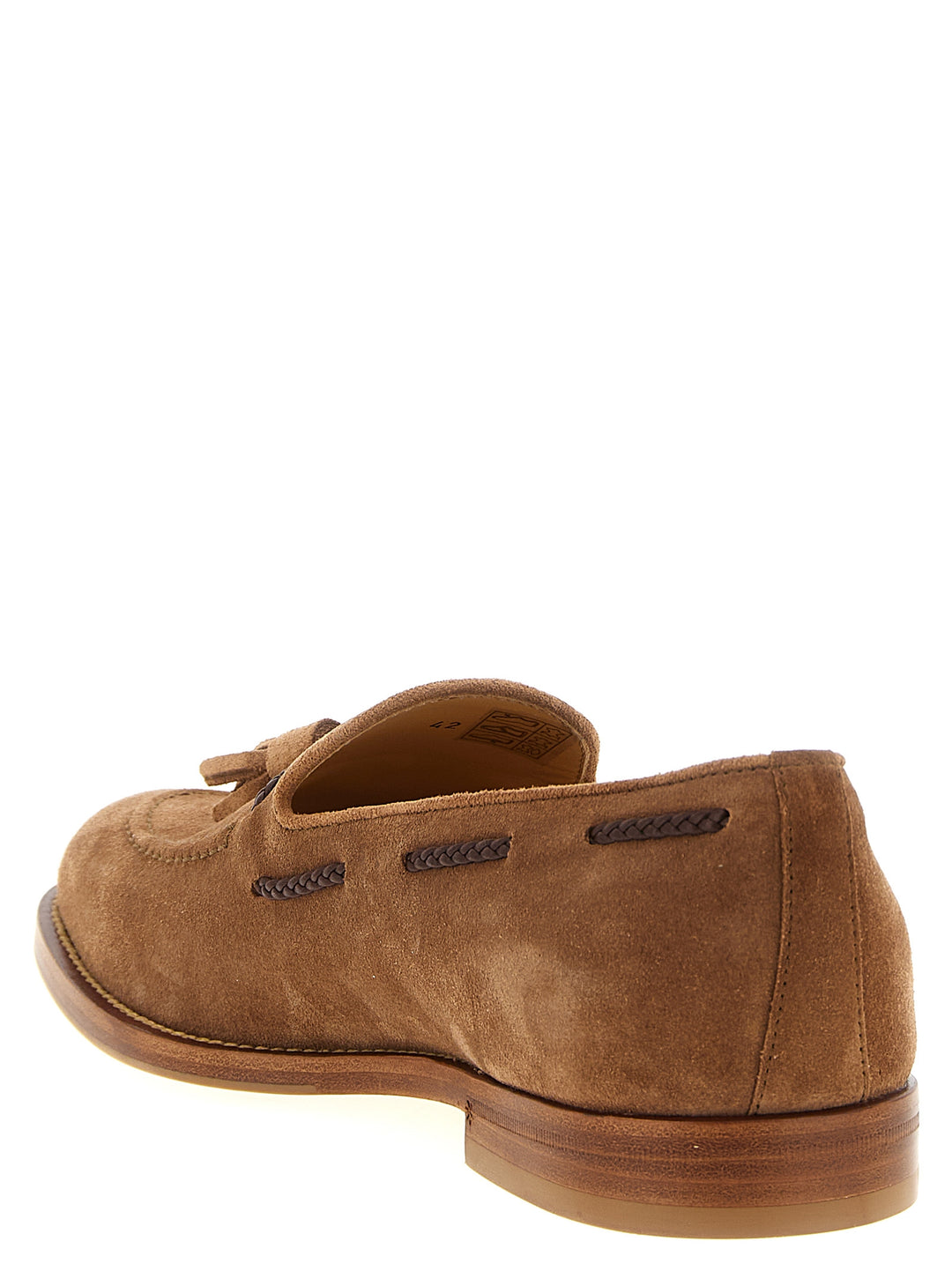 Brunello Cucinelli Suede Mocassini - Marrone | 4500793384974690bf0082eb23bcc5a054fe20ec