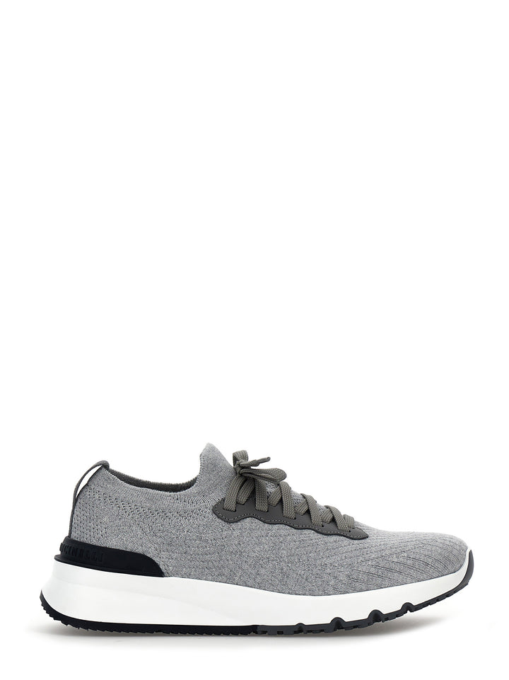 Brunello Cucinelli Runners Sneakers - Grigio | cf5ab9e7b8e09db081b8f7ecd1458494f6f0669a