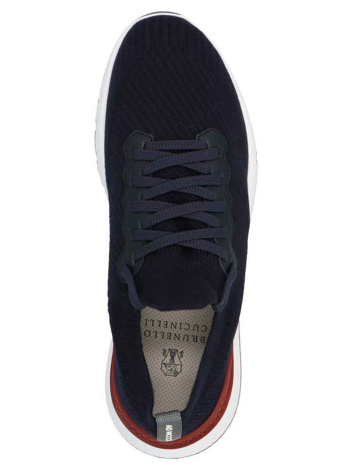 Brunello Cucinelli Runners Sneakers - Blu | fa8e71e3eb0b09cbce6d29dd52af0b181c250539