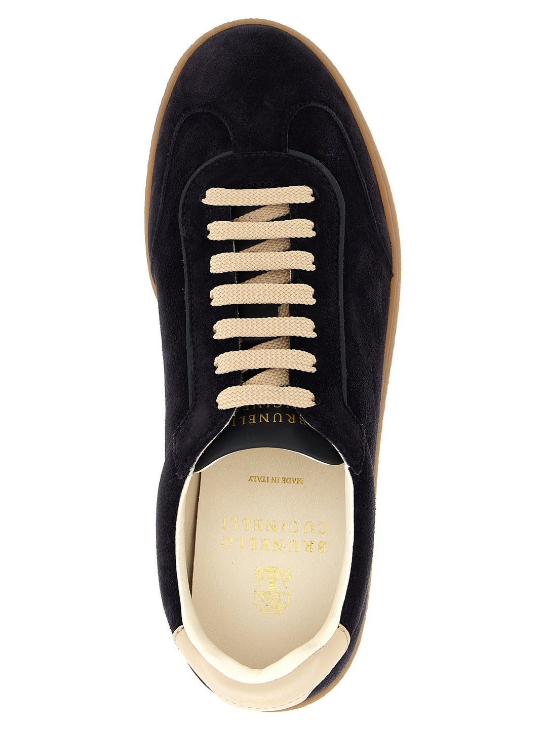 Brunello Cucinelli Suede Sneakers - Blu | 8ac78c9851f72f31017e1569fd4d0673c89c7766