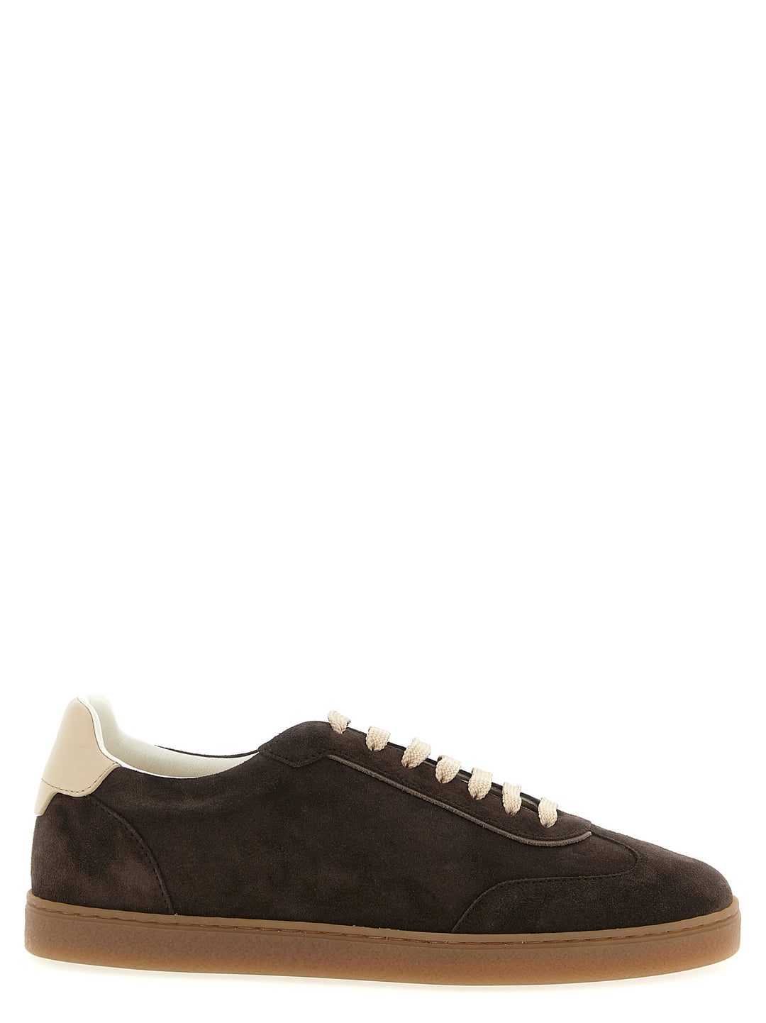 Brunello Cucinelli Suede Sneakers - Marrone | a8919e4024426605177ce90f6adc841d138e2a2c