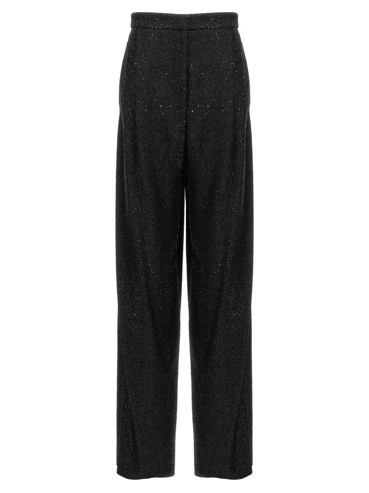 Max Mara Navigli Pantaloni - Nero | f84ca9fe4a56282a4aad9a4f61848c44616bc803