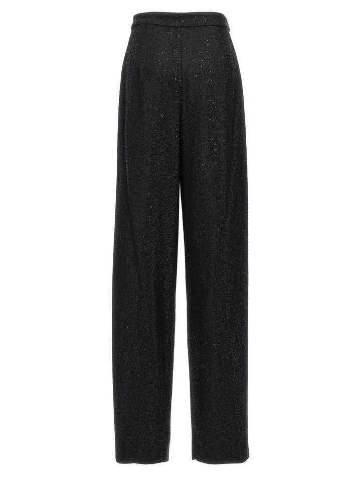 Max Mara Navigli Pantaloni - Nero | e6876c5027b52f54205e28b4a77a8aca48eb246f