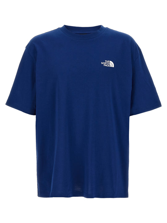 Simple Dome T Shirt Blu