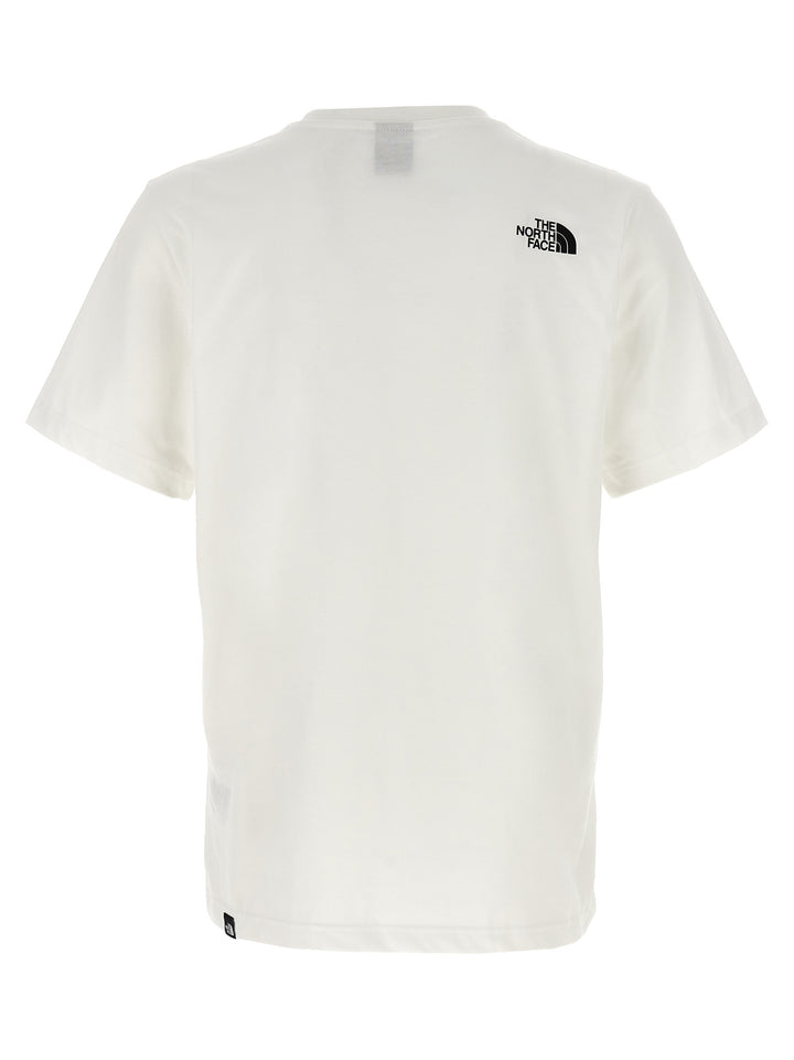 The North Face Easy Tee T shirt - Bianco | bc3520d23dc498e296f5038b65aabc67dcbf719a