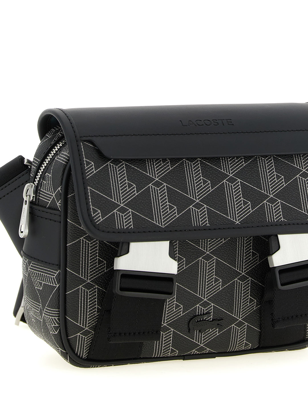 Lacoste The Blend Borse a Tracolla - Nero | 4cb025c0ef52346f680bc0384cf633b516f4ed45