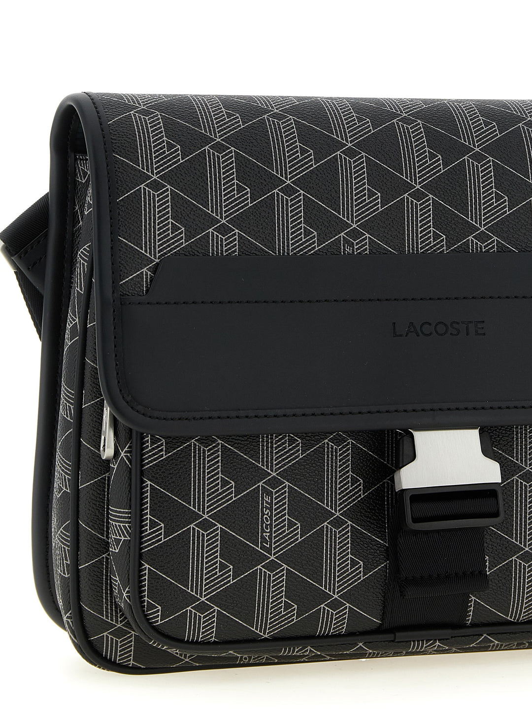 Lacoste The Blend Borse a Tracolla - Nero | 3bcb47f5696ecc1404627308f628c7361c1ad318