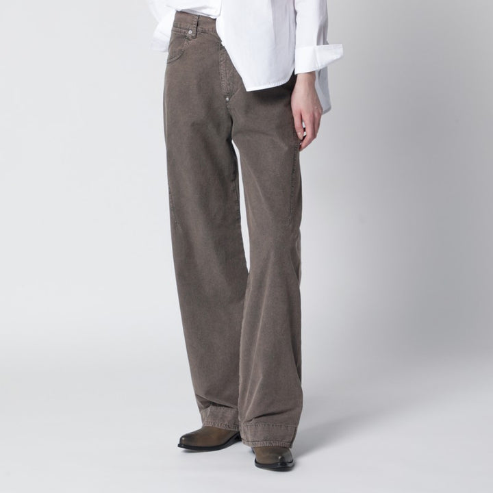 6397 Pantaloni - Marrone | a6be3f35c512543766b7d6b1ba0cc1ed66b931fc