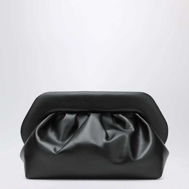 Themoirè Large Black Bios Pouch aus Kunstleder