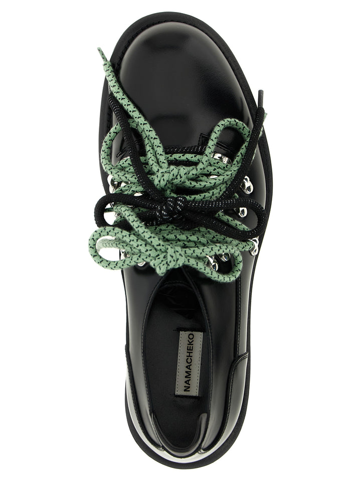 Namacheko Mountain Stringate - Nero | 787d1bac8e4890d284bc1cf8b33c546bfb24a8b2