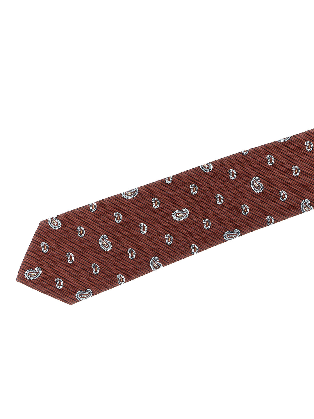 Brioni Jacquard Tie Cravatte - Marrone | d3565b9b55d8a7aa347b41d0a5bebc9815b0d04c