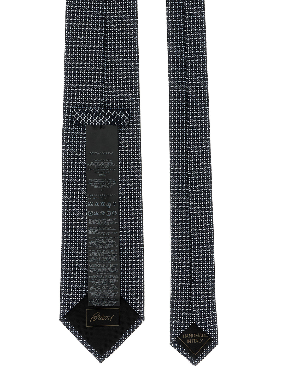 Brioni Silk Tie Cravatte - Blu | 9fa604391acb270df716724d9e4d6cde3490a985