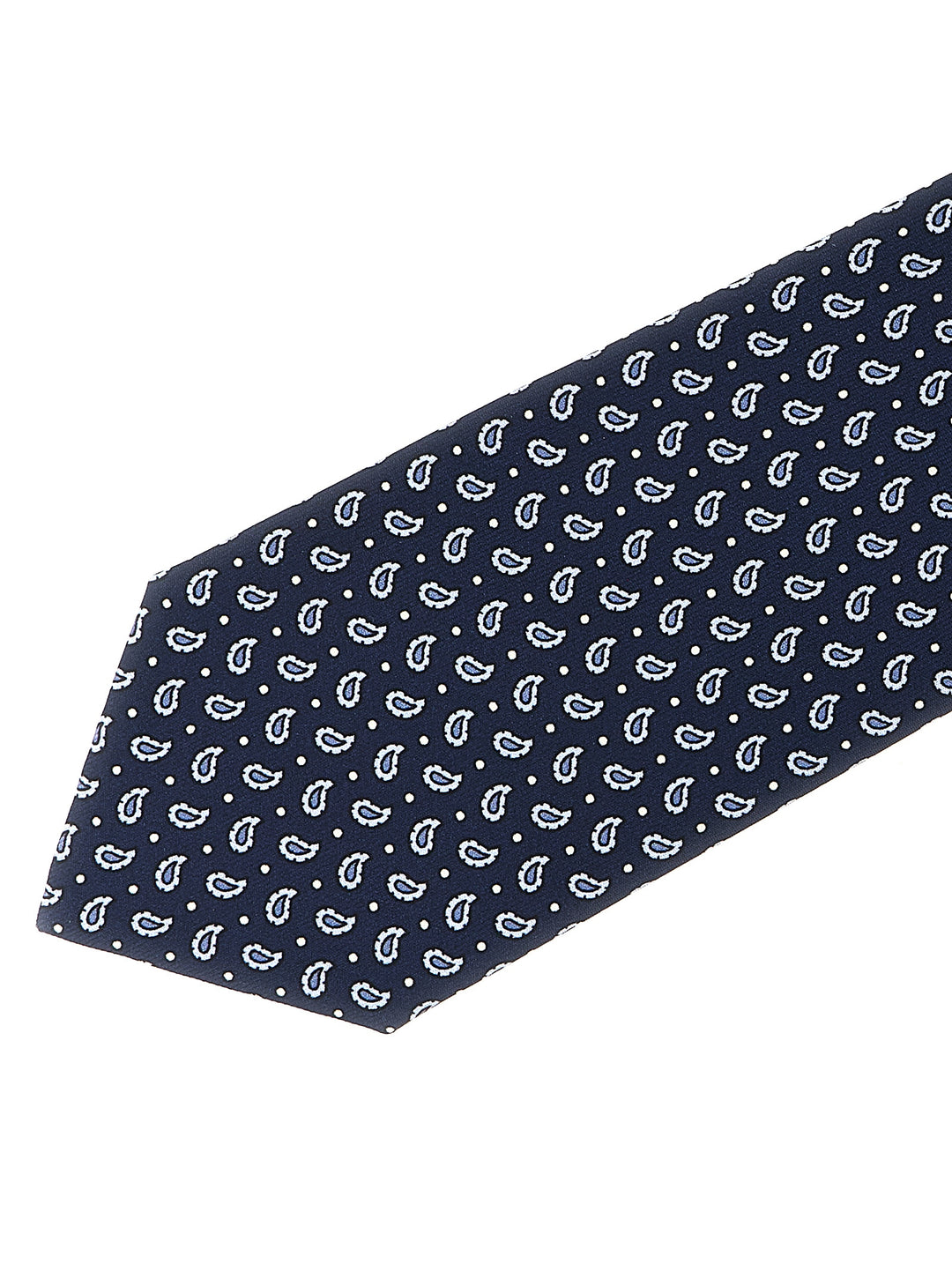 Brioni Micro-Paisley Tie Cravatte - Blu | 310f23a1b2638c6ba2e17f46f501eafb5be83d72