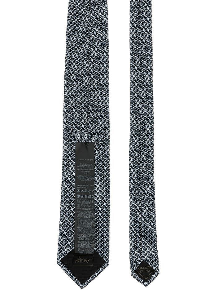 Brioni Silk Tie Cravatte - Blu | 6f2e5f58554e01b324e461a463572b459dd53157