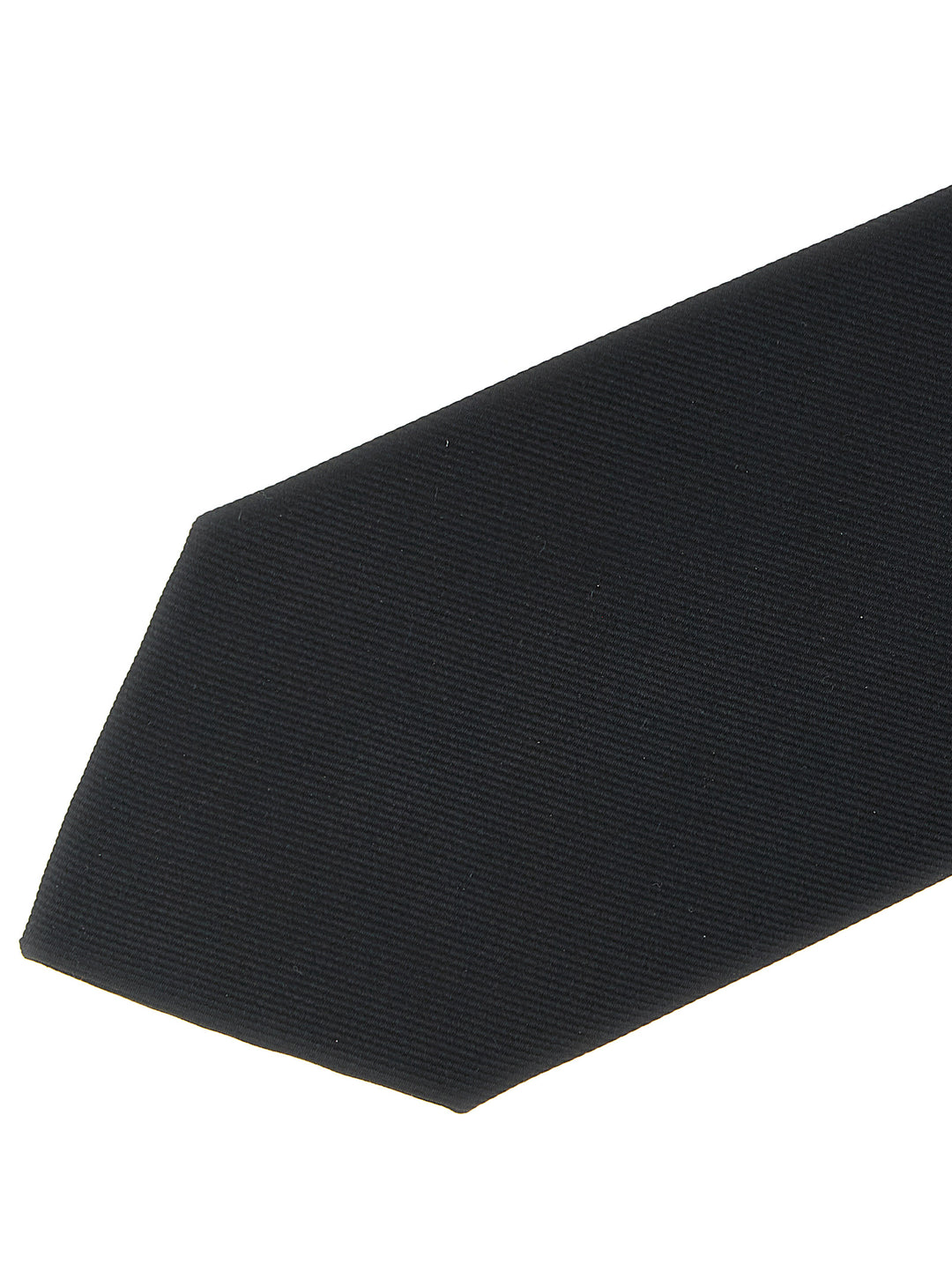Brioni Silk Twill Tie Cravatte - Nero | f2f513113f47869db761ccc07b2cf402eb0563c6