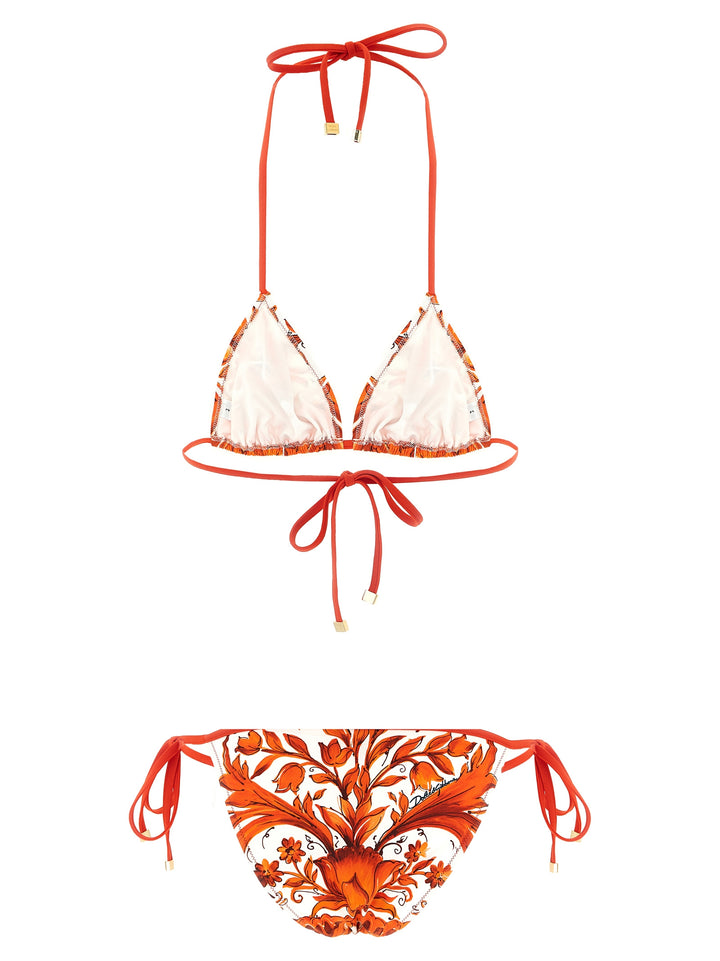 Dolce & Gabbana Maiolica Beachwear - Arancione | 794a3323aa556f64251147cb10e833af4817aea4