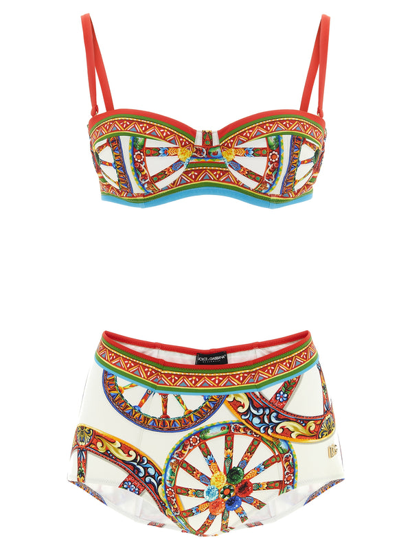 Carretto Beachwear Multicolor