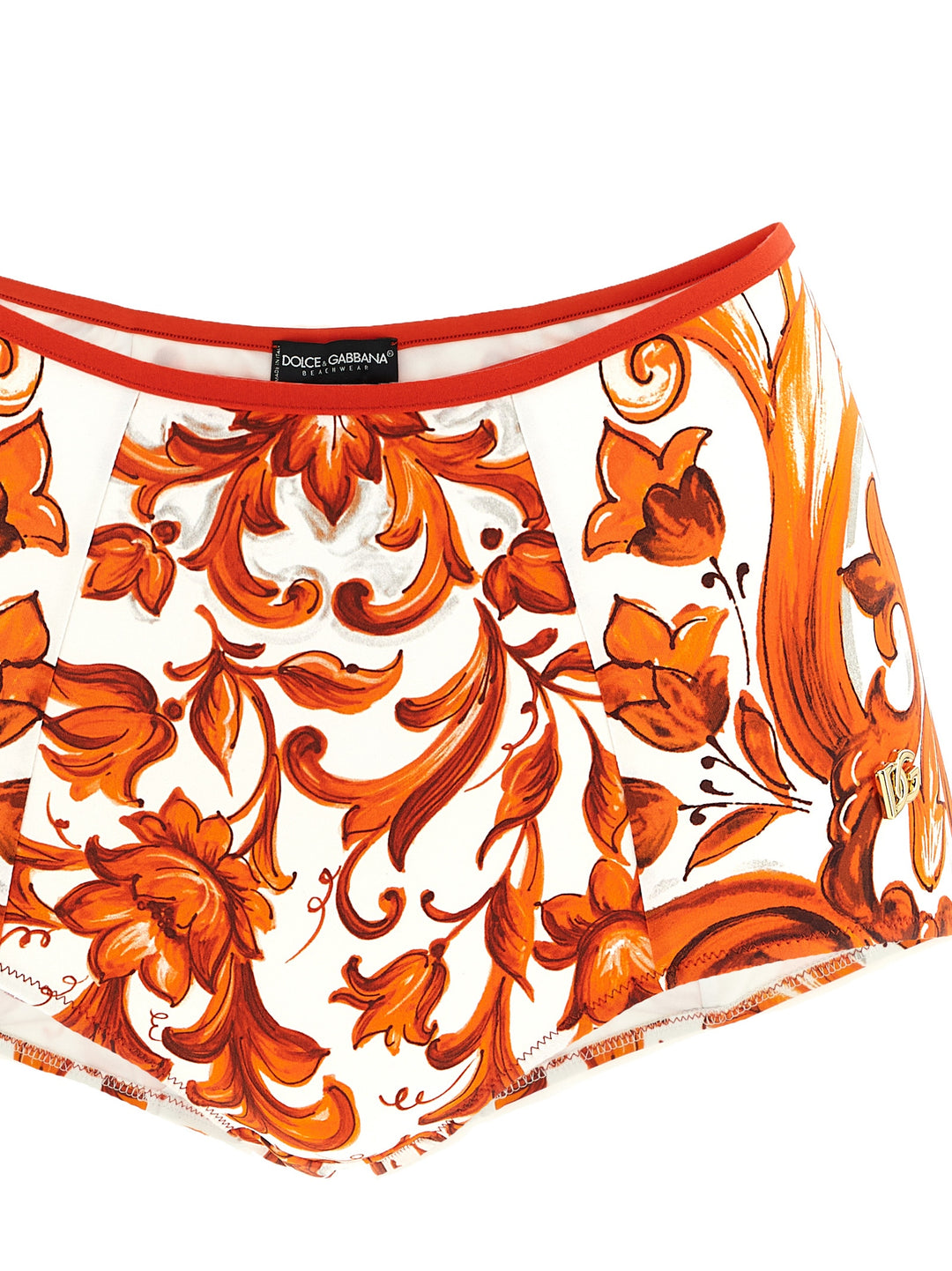 Dolce & Gabbana Maiolica Beachwear - Arancione | 57b784882fb37682a1e1988d911fe11ca535f881