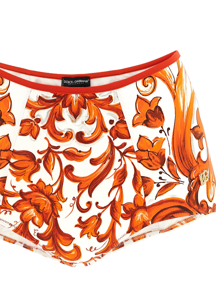Dolce & Gabbana Maiolica Beachwear - Arancione | 57b784882fb37682a1e1988d911fe11ca535f881