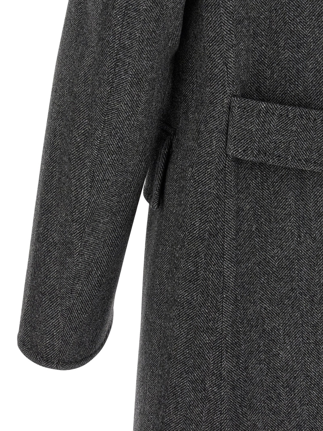 Tom Ford Double-Breasted Coat Trench e Impermeabili - Grigio | e59936cca89ec8621bde9b65f26d80eca0d01def